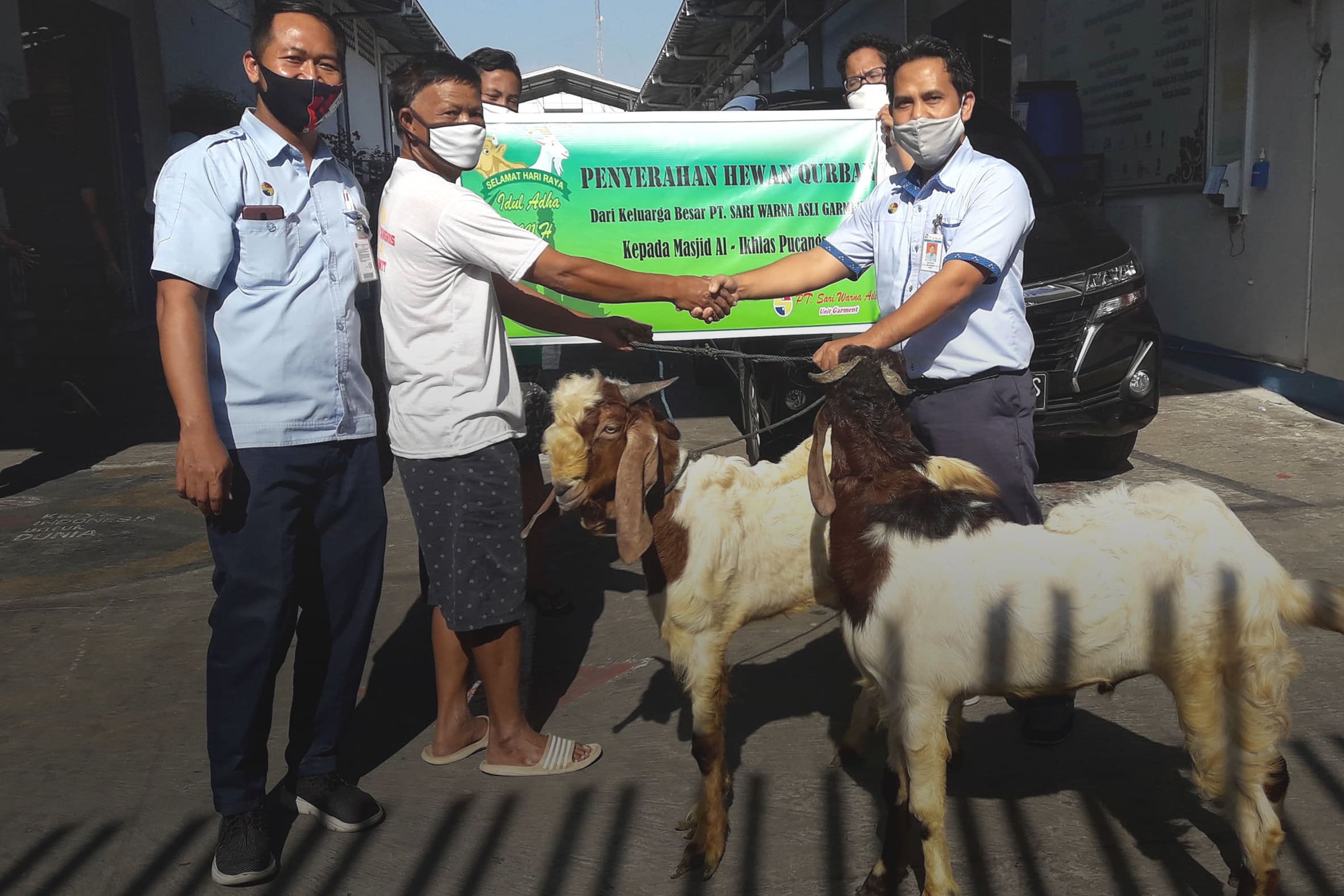 CSR Donations for Qurban Animals